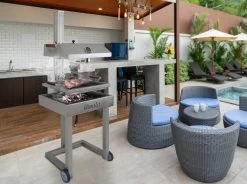 Edelstahlgrill Wamsler LIFTER DELUXE Mit Grillhaube -Warmes BBQ-Restaurant 95b9d83e51cfe426f386f079858bf268