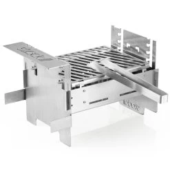 Stack /// Grill - Steckbarer Kompaktgrill Aus Edelstahl - Mobilgrill Inkl. 3kg Grillbriketts -Warmes BBQ-Restaurant 9722 stack grill kompaktgrill edelstahl 01aV5ojVX8cd2OJ 1280x1280
