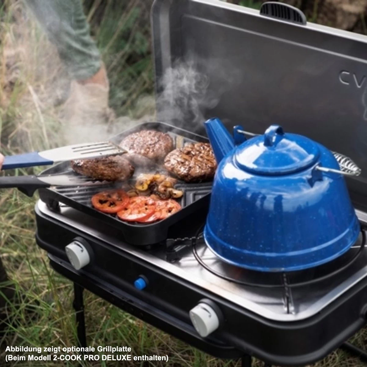 Cadac 2-COOK PRO Stove 30mbar Campingkocher 2-flammig 4 Cadac 2-COOK PRO Stove 30mbar Campingkocher 2-flammig – Bild 4