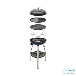 CADAC Carri Chef 50 GRILL2BRAAI - 30mbar - Mobiler Gasgrill - Grillrost/Grillplatte/Plancha - Deckel -Warmes BBQ-Restaurant CADAC Carri Chef 2 GRILL2BRAAI grill expertejvhhg6tkTQtcu 1280x1280