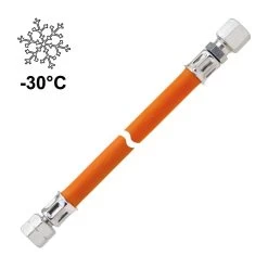 Gasschlauch Gummi 1/4 LH-ÜM Auf RVS8 - 200cm - Bis -30°C -Warmes BBQ-Restaurant GOK gasschlauch gummi 1 4 zoll auf RVS8 30 GradSYCqtL131wnnR 1280x1280