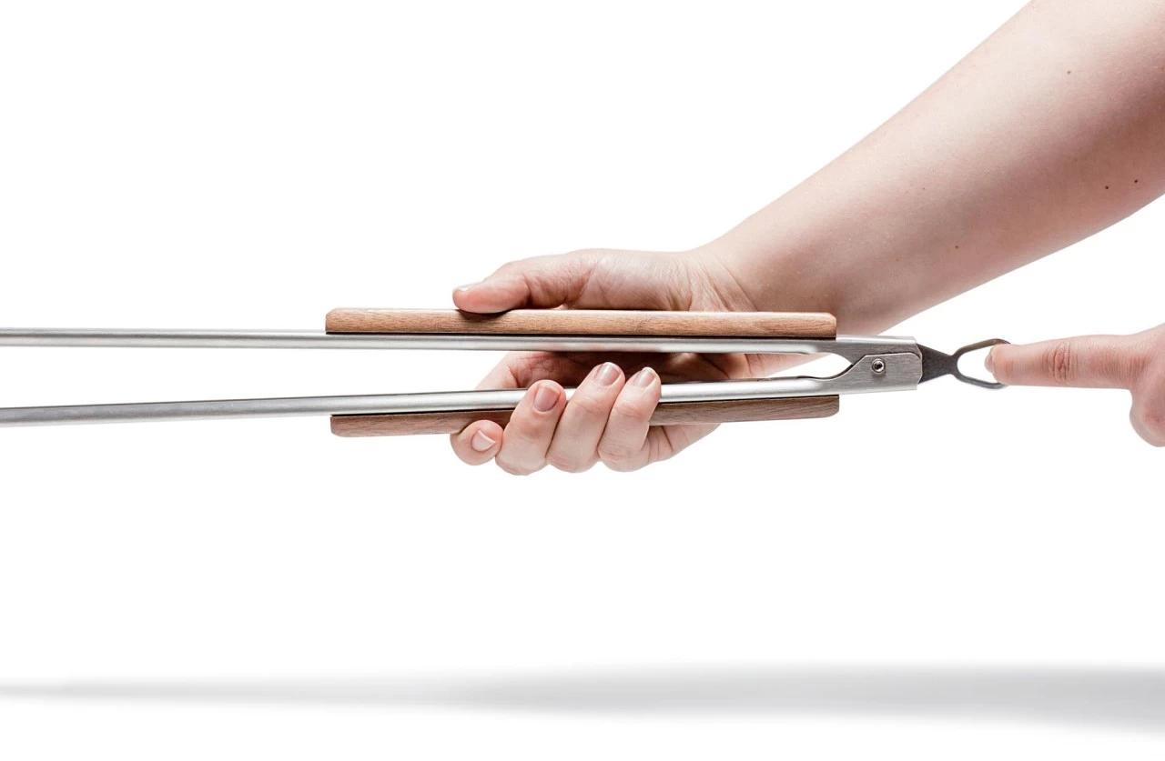 Petromax Grillzange - Kohlezange - Edelstahl - L: 56cm 3 Petromax Grillzange - Kohlezange - Edelstahl - L: 56cm – Bild 3