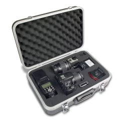 GORANDO® Universal Transportkoffer/Kamerakoffer Mit Würfelschaum - Case Aus ABS Kunststoff -Warmes BBQ-Restaurant Universalkoffer 6 1280x1280