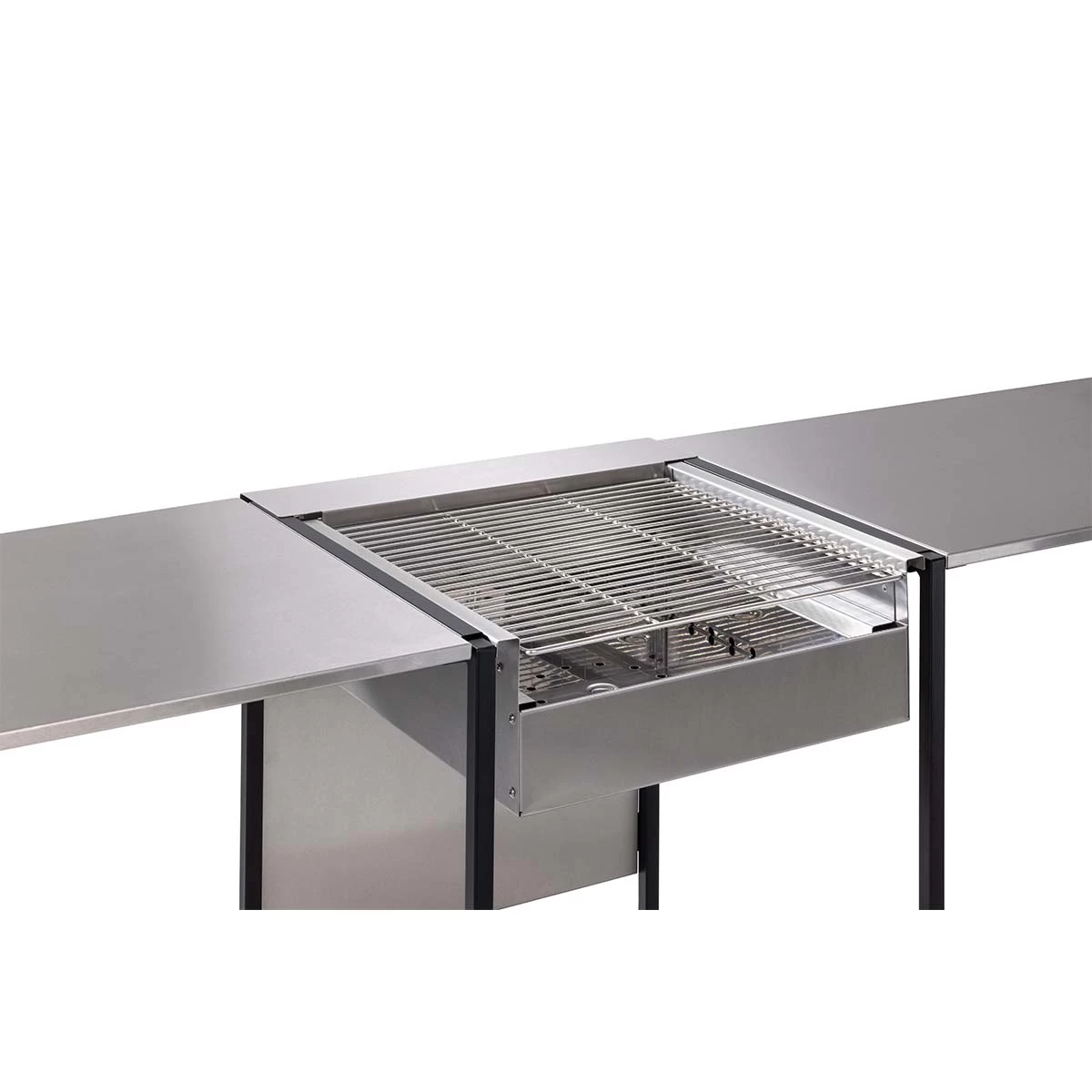 One Minute Kitchen Holzkohlegrill Einbaugrill, Edelstahl 3 One Minute Kitchen Holzkohlegrill Einbaugrill, Edelstahl – Bild 3