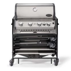 One Minute Kitchen Mobile Außenküche 2.0 Basic, Schwarz -Warmes BBQ-Restaurant a5e87cfe43115fd6c420a1a88437dea0