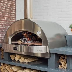 Alfa Forni Pizzaofen Classico 4 Pizze Ohne Stand, Holz, Kupfer -Warmes BBQ-Restaurant alfa pizzaofen 4 pizze ohne stand holz kupfer 291baa32f794be22013c82cd68ba70f4