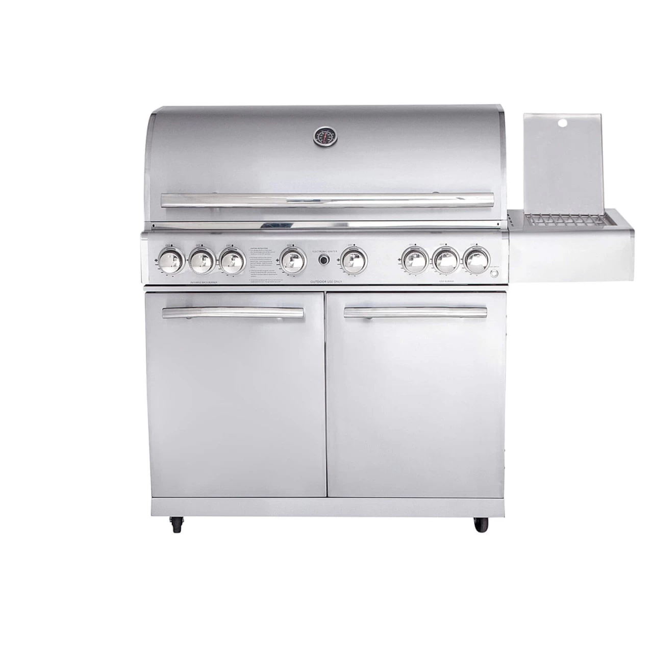 ALLGRILL MODULAR TOP LINE CHEF XL - Grundmodell Silber 1 ALLGRILL MODULAR TOP LINE CHEF XL - Grundmodell Silber