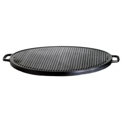 Grillplatte (Plancha) Aus Gusseisen, Ø 41 Cm