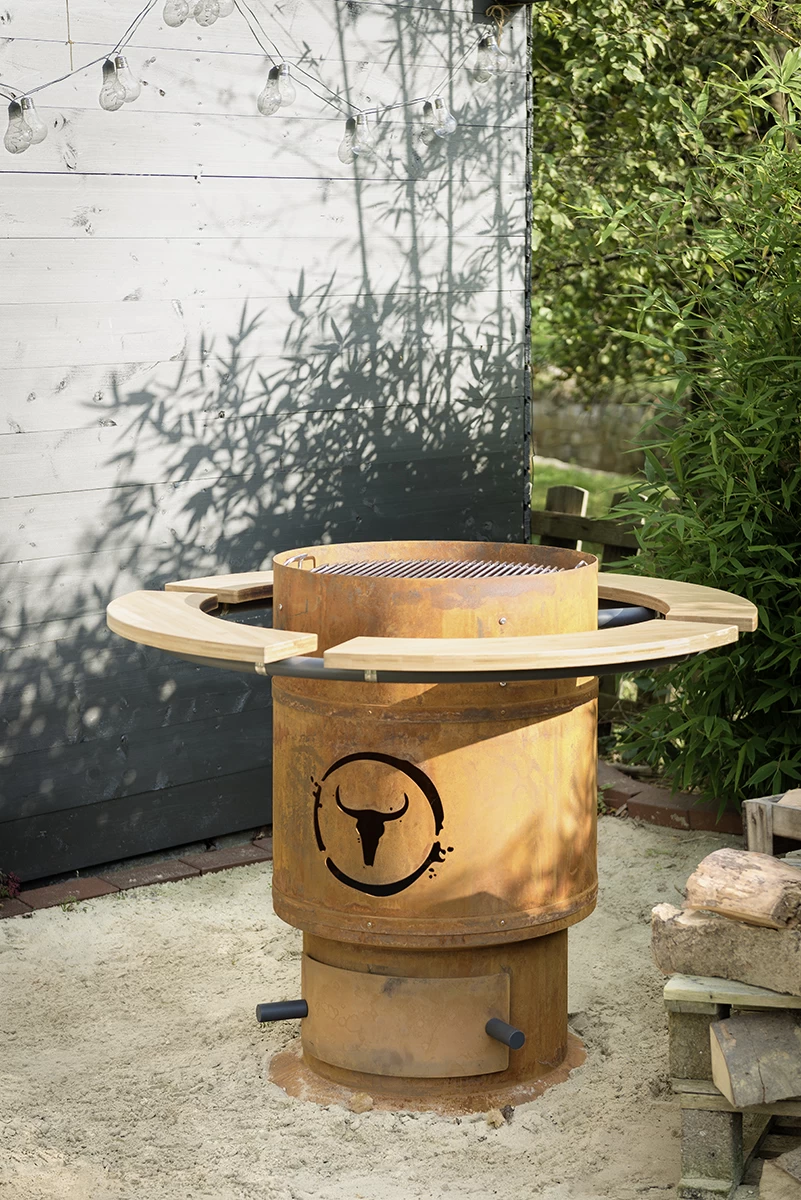 MOESTA-BBQ Bandit FirePlace Inkl. Bambus Ablagen Und Bambus Lasur 3 MOESTA-BBQ Bandit FirePlace Inkl. Bambus Ablagen Und Bambus Lasur – Bild 3