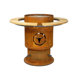 MOESTA-BBQ Bandit FirePlace Inkl. Bambus Ablagen Und Bambus Lasur