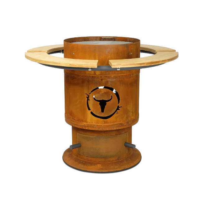 MOESTA-BBQ Bandit FirePlace Inkl. Bambus Ablagen Und Bambus Lasur