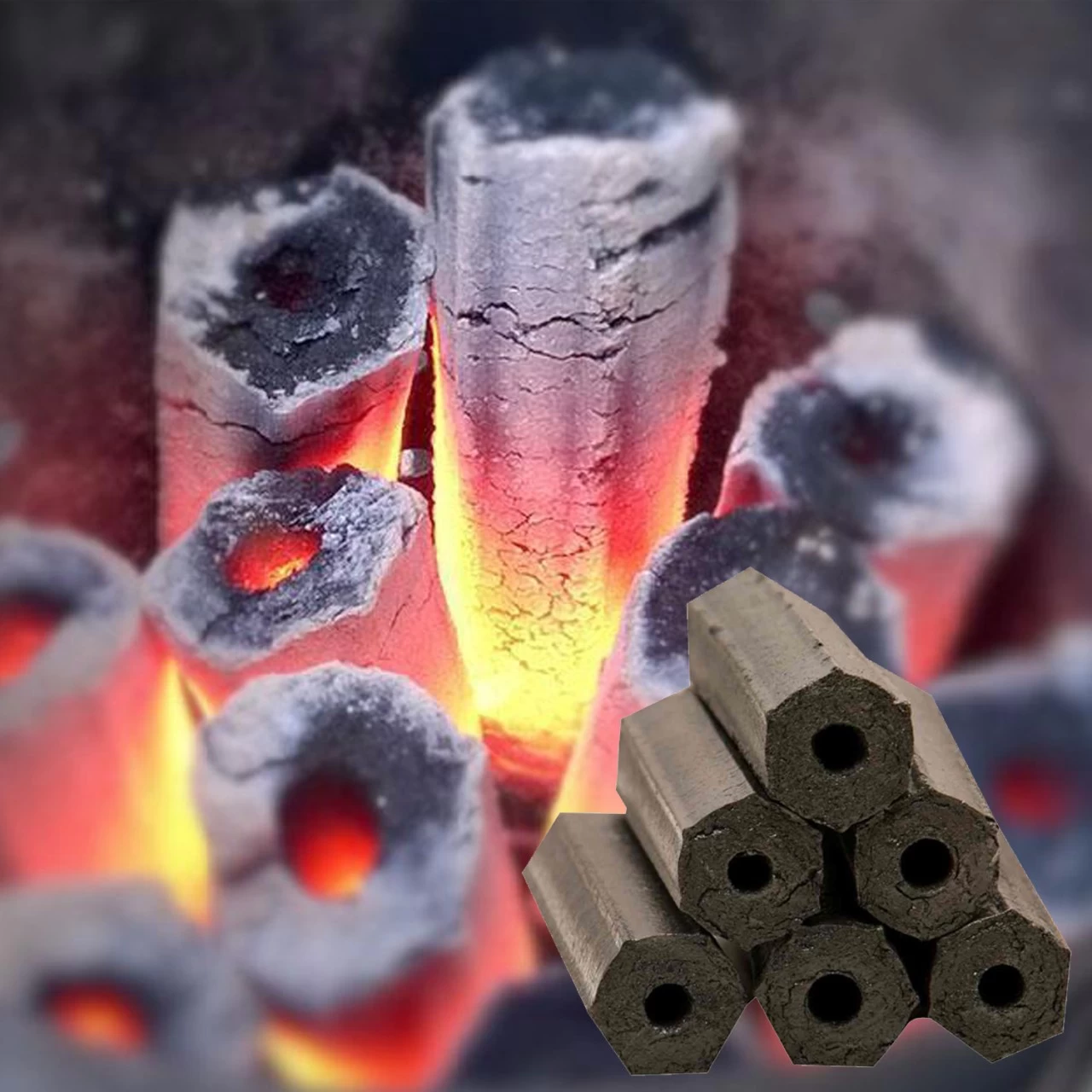 BIOTEN Premium Grill Holzkohlebriketts 10kg 6 BIOTEN Premium Grill Holzkohlebriketts 10kg – Bild 6