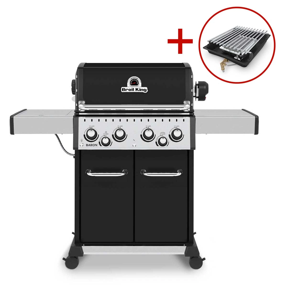 Broil King Baron 490 Inkl. Drehspieß & IR 10 Broil King Baron 490 Inkl. Drehspieß & IR – Bild 10
