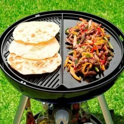 CADAC Grill2Braai Platte Für Carri Chef Und Citi Chef 50 - GreenGrill Beschichtung - 45cm -Warmes BBQ-Restaurant cadac grill2braai platte carri chef citi chef 02 1280x1280