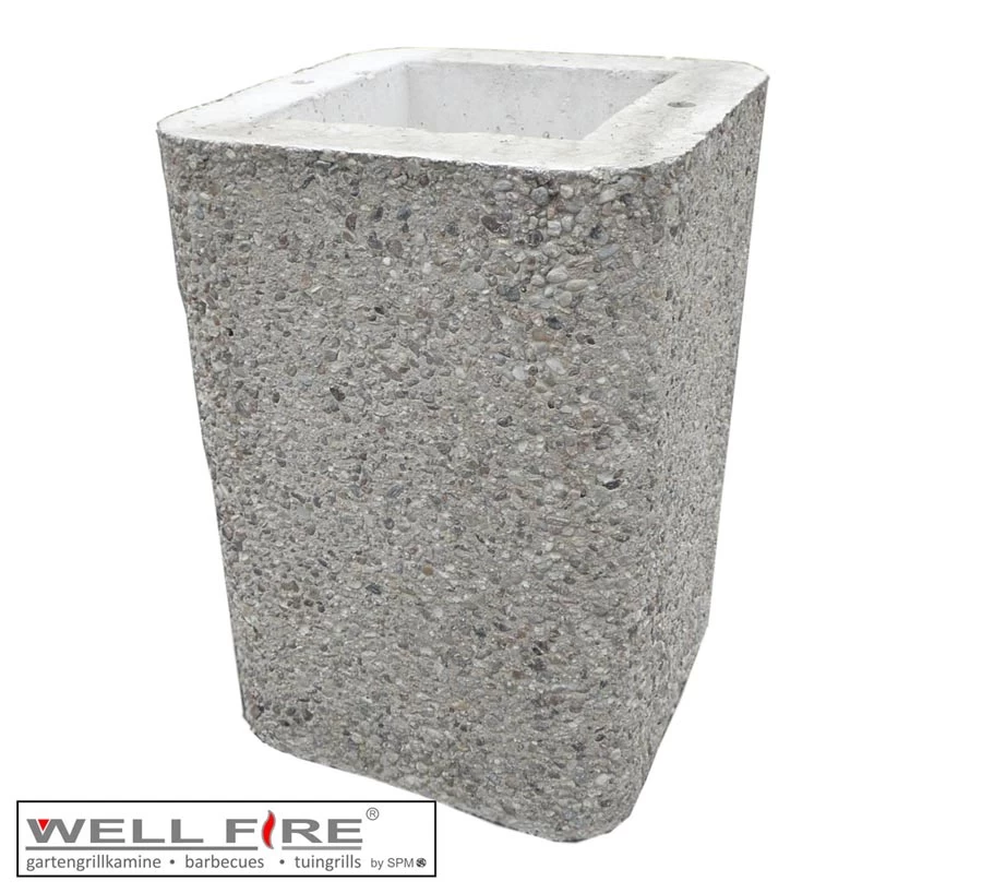 Haubenverlängerung Wellfire Grillkamin NOVA, NOVA Quattro Braun 2 Haubenverlängerung Wellfire Grillkamin NOVA, NOVA Quattro Braun – Bild 2