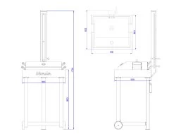 Edelstahlgrill Wamsler LIFTER DELUXE Mit Grillhaube -Warmes BBQ-Restaurant d409a8a736672d20c8f43ba049cea515