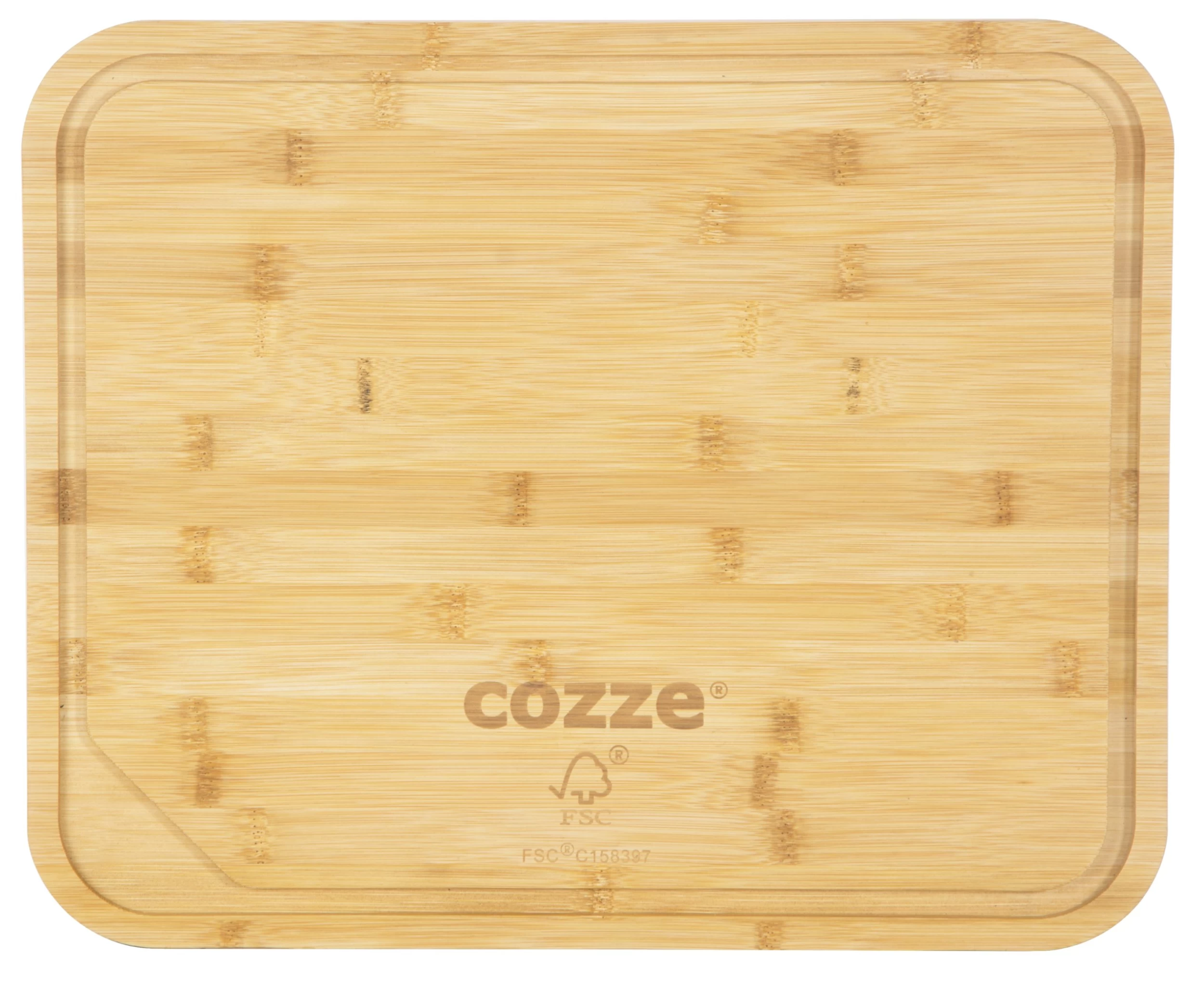 Cozze Pizzabrett ø 430 X 35 X 20 Mm Bambus FSC C158397 2 Cozze Pizzabrett ø 430 X 35 X 20 Mm Bambus FSC C158397 – Bild 2