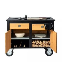 Der Merklinger Outdoor Modul "Vroni" (2 Schubladen + 2 Türen M. Ablage) -Warmes BBQ-Restaurant eb0c8a52317e83c71d6d7e60d3a72da9
