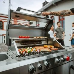 Enders Kansas II Pro 4 SIK Profi Turbo -Warmes BBQ-Restaurant enders kansas ii pro 4 sik profi turbo 324a41f6d8f647645584a830930cecdd