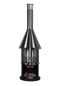 Grillkamin Edelstahl Firestar DESIGN 550 -Warmes BBQ-Restaurant firestar dn 550 design schwarz black 1 kopieawxqa91rqknbe