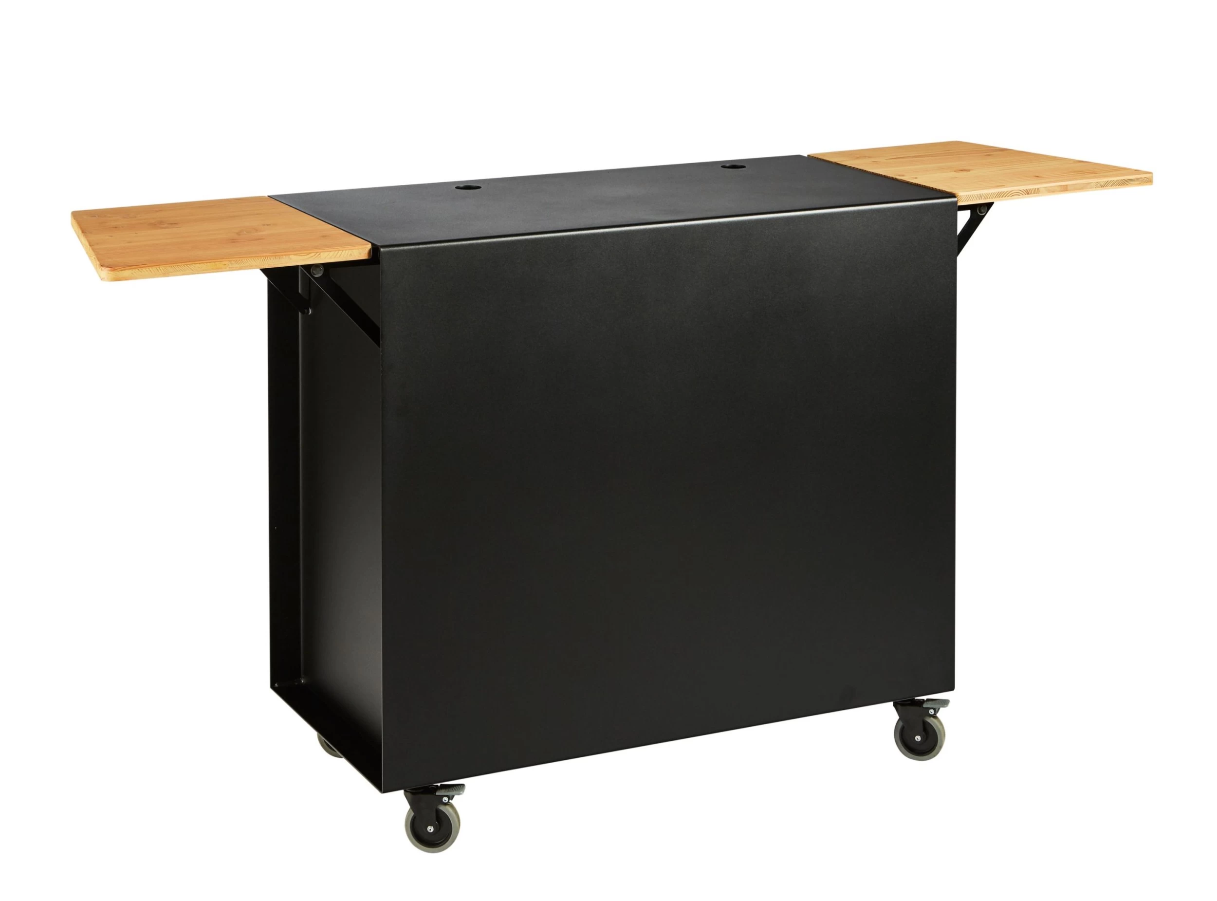 Grillwagen Ferleon PATIO II, Inkl. Seitentisch Aus Holz 1 Grillwagen Ferleon PATIO II, Inkl. Seitentisch Aus Holz