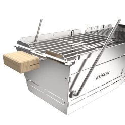 Knister Grill Premium – Tragbarer Holzkohlegrill Aus Edelstahl 18 Knister Grill Premium – Tragbarer Holzkohlegrill Aus Edelstahl -Warmes BBQ-Restaurant knister grill premium tragbarer holzkohlegrill aus edelstahl 13fa203d8e624f98fcd41f197b04320a