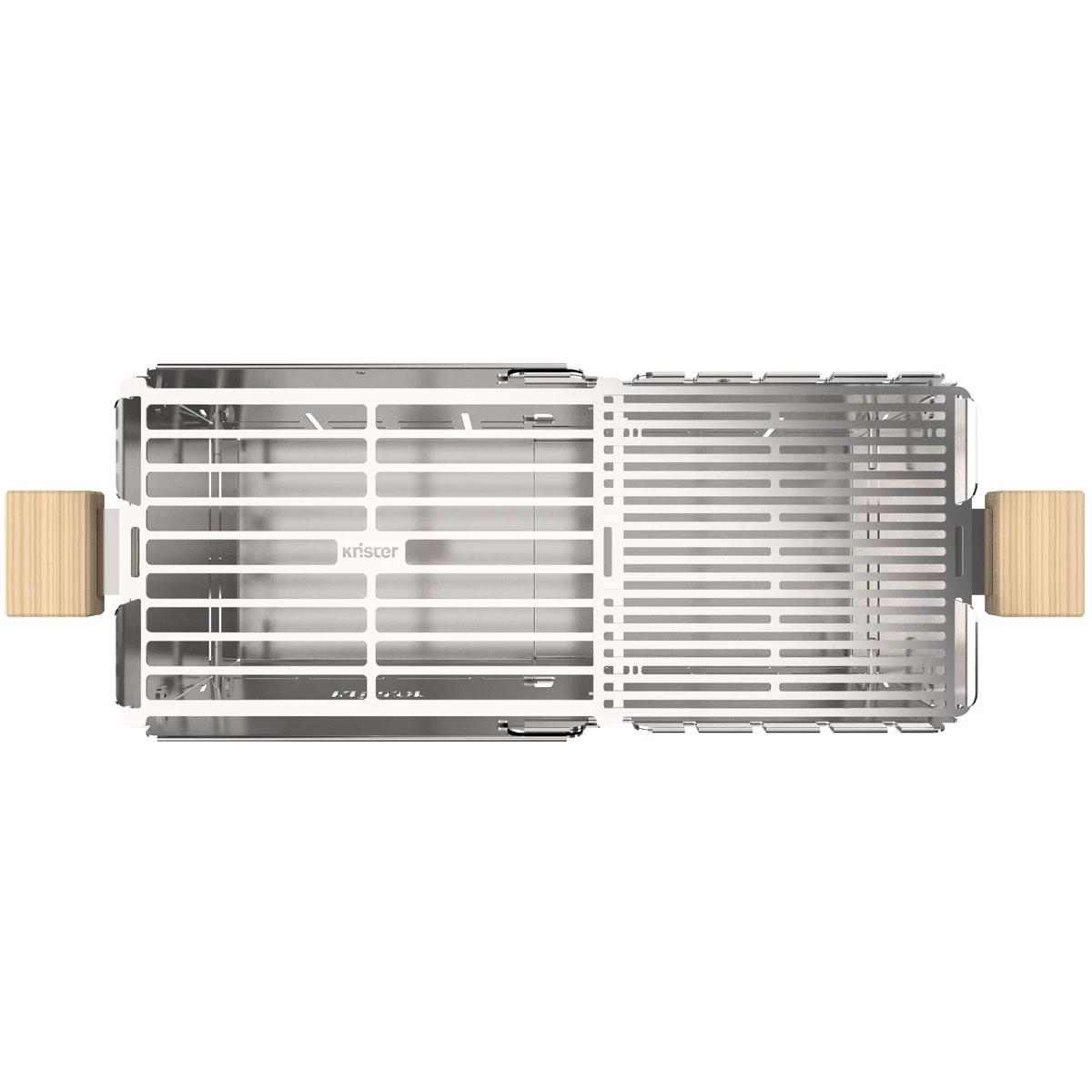 Knister Grill Premium – Tragbarer Holzkohlegrill Aus Edelstahl 10 Knister Grill Premium – Tragbarer Holzkohlegrill Aus Edelstahl – Bild 10