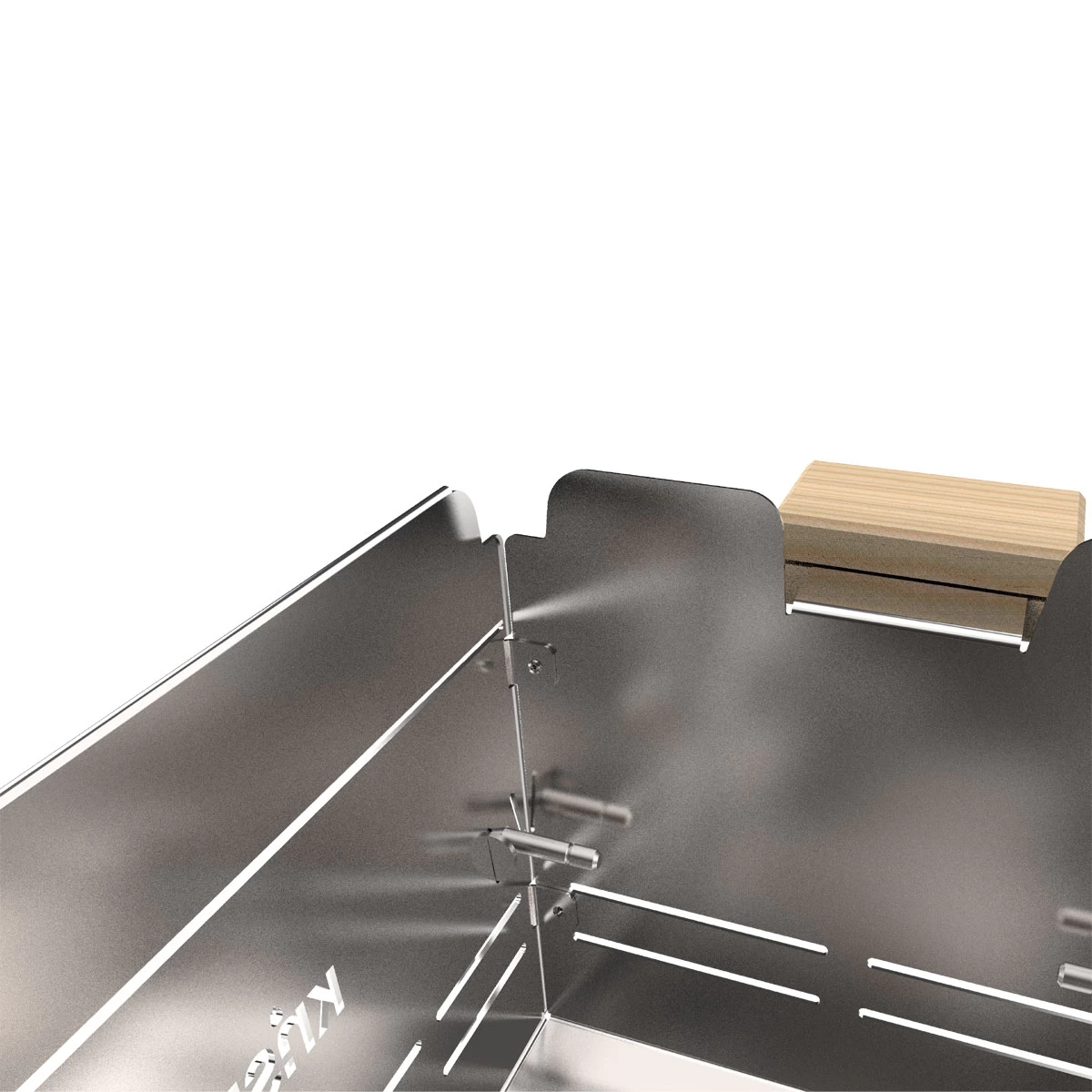 Knister Grill Premium – Tragbarer Holzkohlegrill Aus Edelstahl 7 Knister Grill Premium – Tragbarer Holzkohlegrill Aus Edelstahl – Bild 7