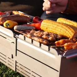 Knister Grill Premium – Tragbarer Holzkohlegrill Aus Edelstahl 19 Knister Grill Premium – Tragbarer Holzkohlegrill Aus Edelstahl -Warmes BBQ-Restaurant knister grill premium tragbarer holzkohlegrill aus edelstahl cc81f93305abc165063de34112faaf9d