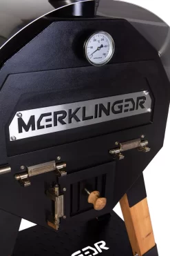 Der Merklinger 600 Holzofen Standard -Warmes BBQ-Restaurant merklinger holzbackofen grill pizzaofen brotbackofen 600 vorne tuere zu zoom jpg