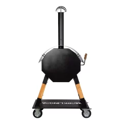 Der Merklinger 800 Standard Inkl. Zubehör Komplettset -Warmes BBQ-Restaurant merklinger holzbackofen grill pizzaofen brotbackofen 800 hinten jpg 1