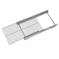 Der Merklinger 800 Standard Inkl. Zubehör Komplettset -Warmes BBQ-Restaurant merklinger holzbackofen grill pizzaofen brotbackofen ausziehbares grillrost2 jpg