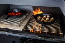 Der Merklinger Abstandsrost -Warmes BBQ-Restaurant merklinger holzbackofen grill pizzaofen brotbackofen zubehoer motiv gusspfanne4 jpg