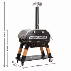 Der Merklinger 1200 Holzofen Standard -Warmes BBQ-Restaurant merklinger groessenvergleich 1200er holzbackofen pizzaofen grill 1 jpg
