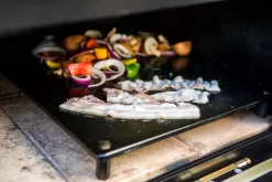 Der Merklinger Feuerplatte 1200 15 Der Merklinger Feuerplatte 1200 -Warmes BBQ-Restaurant merklinger holzbackofen grill pizzaofen brotbackofen feuerplatte jpg