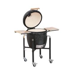Monolith Basic Mit Gestell & Seitentische, Schwarz -Warmes BBQ-Restaurant mono basic 3e522a684f77543bd6c655ca435d6158