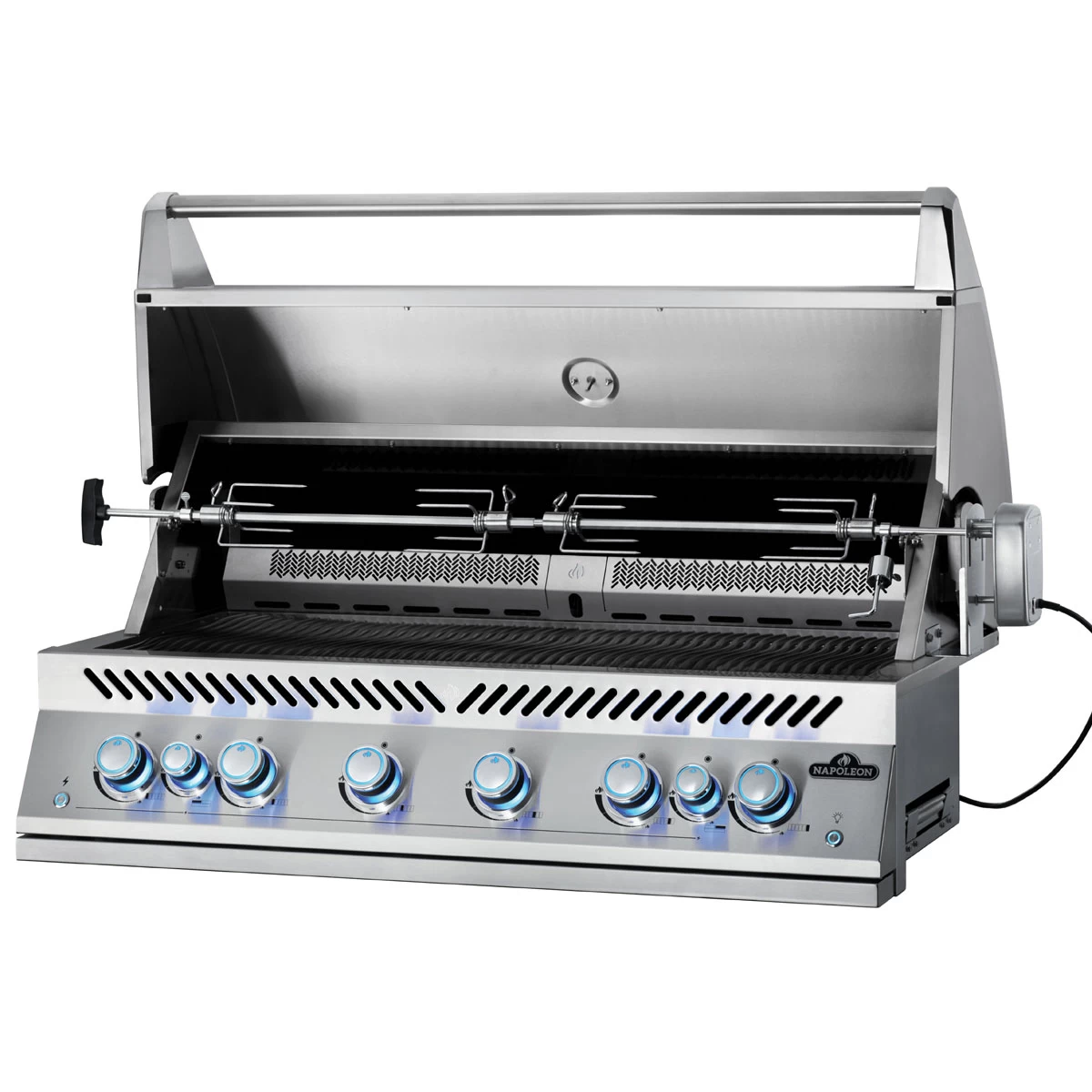 Napoleon Einbaugrill 700-Series 44 Zoll, Edelstahl, Inkl. Drehspieß 2 Napoleon Einbaugrill 700-Series 44 Zoll, Edelstahl, Inkl. Drehspieß – Bild 2