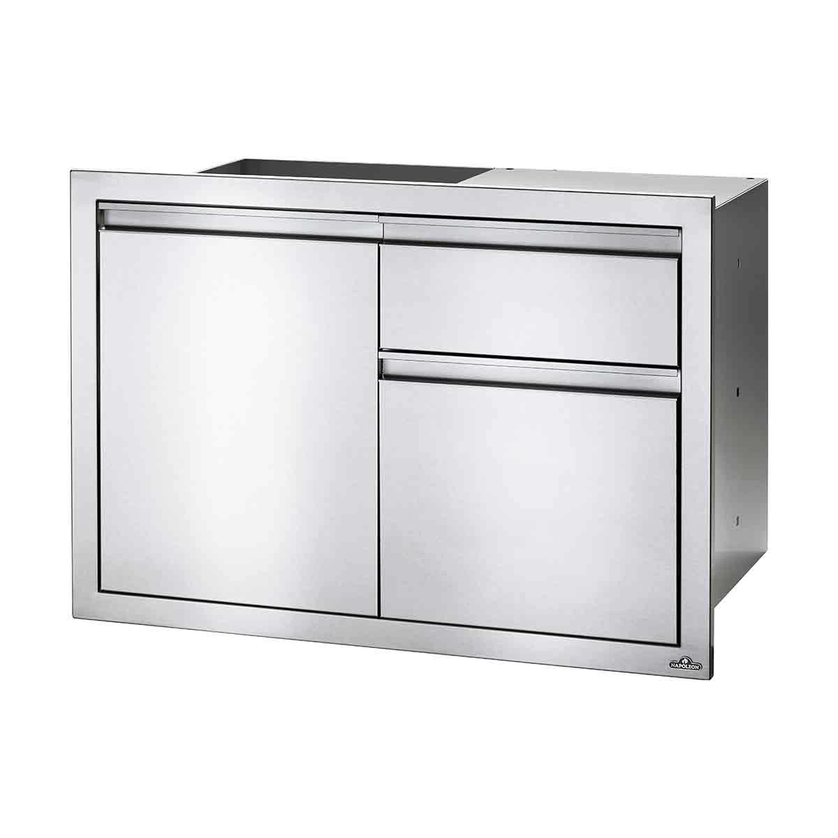 Napoleon Einbau-Türe & 2er Schubladen- Kombination (91 X 61 Cm) 1 Napoleon Einbau-Türe & 2er Schubladen- Kombination (91 X 61 Cm)