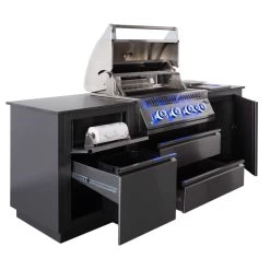 Napoleon Oasis Compact 105 Outdoor Küche Mit Einbaugrill BIG32 Und Sizzle Zone -Warmes BBQ-Restaurant napoleon oasis compact 105 outdoor kueche mit einbaugrill big32 und sizzle zone 5f09d7cfb4eb6c809eae0d280a01499a