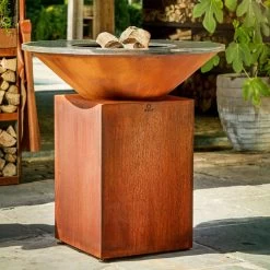 OFYR Feuerplatte Classic Corten 100 -Warmes BBQ-Restaurant ofyr classic corten 100 77c4d4994fe777ffc101a45e4a07095d