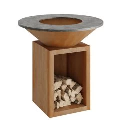 OFYR Feuerplatte Classic Storage Corten 100 -Warmes BBQ-Restaurant ofyr feuerschale classic storage corten 100 d3ced6adbc1cd5ae6fde01949f4ed1a1