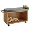 OFYR Mise En Place Table Corten 135 PRO Keramik Dunkelgrau