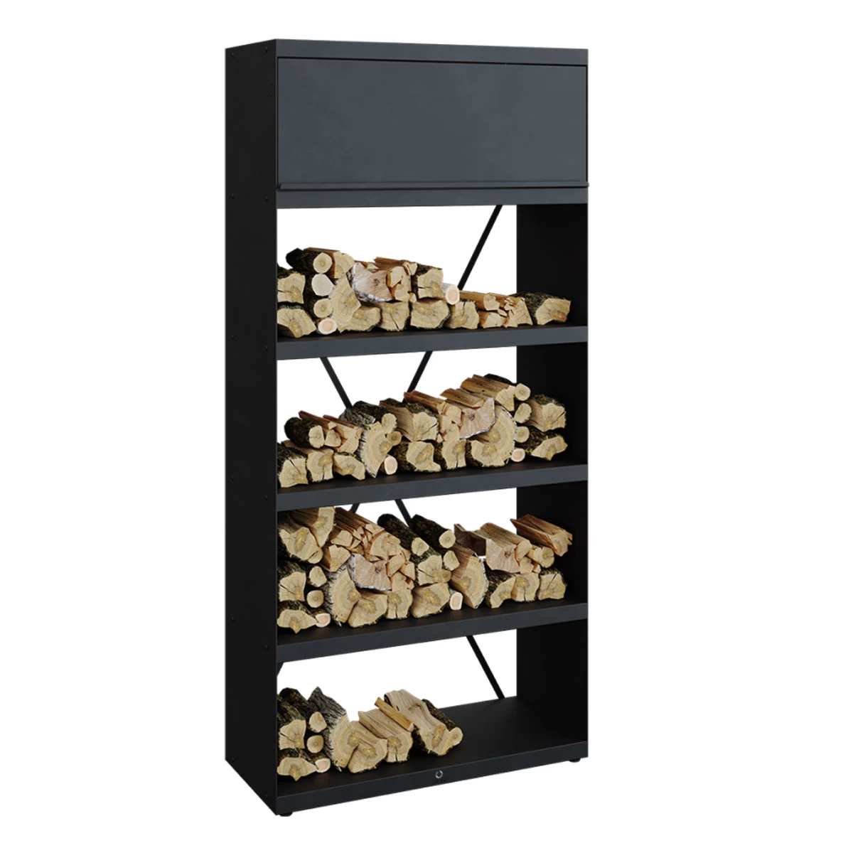 OFYR Wood Storage Black 100 1 OFYR Wood Storage Black 100