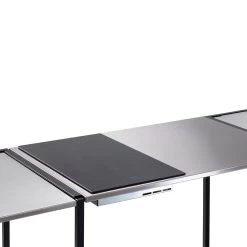 One Minute Kitchen Arbeitsplatte Mit Induktionskochfeld, Edelstahl