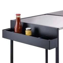 One Minute Kitchen Flaschenhalter, Schwarz -Warmes BBQ-Restaurant one minute kitchen flaschenhalter schwarz 5d4deeeb6298bedfd477d53c7b2b3079