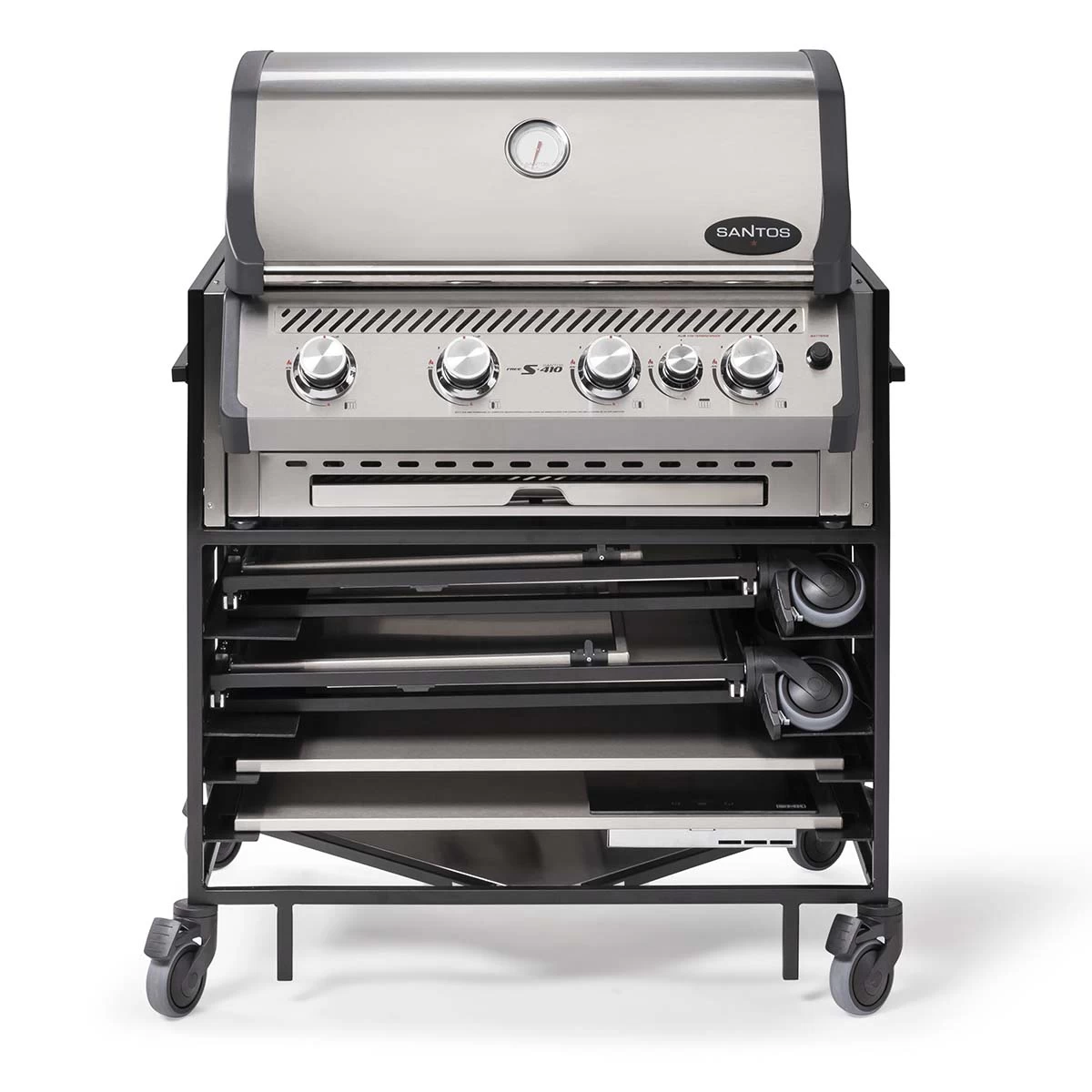 One Minute Kitchen Mobile Außenküche 2.0 Premium, Schwarz 2 One Minute Kitchen Mobile Außenküche 2.0 Premium, Schwarz – Bild 2