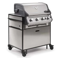 One Minute Kitchen Mobile Außenküche 2.0 Premium, Schwarz