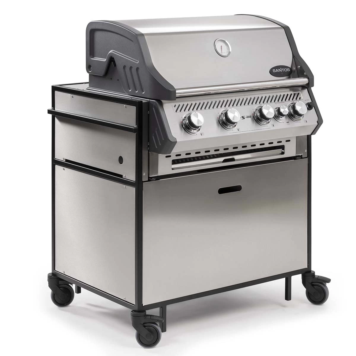 One Minute Kitchen Mobile Außenküche 2.0 Premium, Schwarz 1 One Minute Kitchen Mobile Außenküche 2.0 Premium, Schwarz