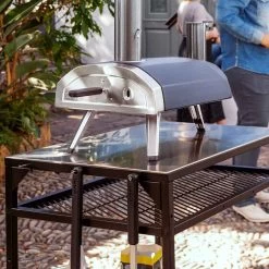 Ooni Fyra 12 Pizzaofen Tragbar Für 12" Große Pizzen -Warmes BBQ-Restaurant ooni fyra 12 tragbarer holzpellet pizzaofen 71c420a337bb06f2438fe32540e474d8