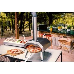 Ooni Karu 12 Multi-Brennstoff Outdoor Pizzaofen, Edelstahl -Warmes BBQ-Restaurant ooni karu 12 multi brennstoff outdoor pizzaofen edelstahl 49e2c1660644fea7cf6cf615ccafbeaa